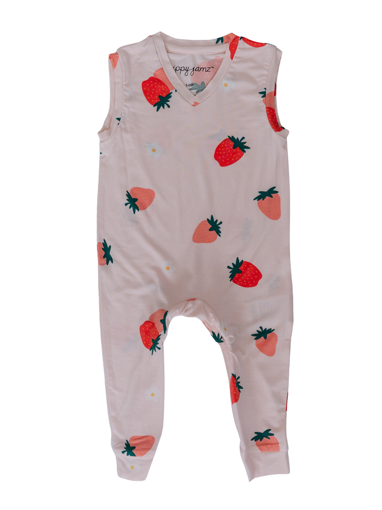 
                      
                        Strawberry Social - Romper - Bamboo
                      
                    