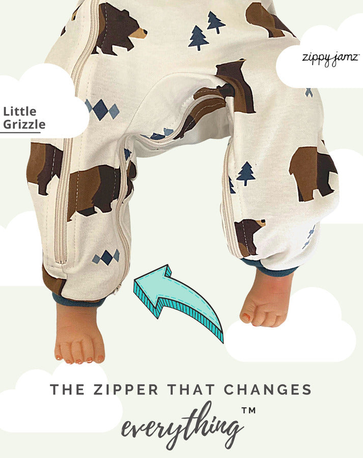 
                  
                    Little Grizzle - Organic Cotton - Footless
                  
                